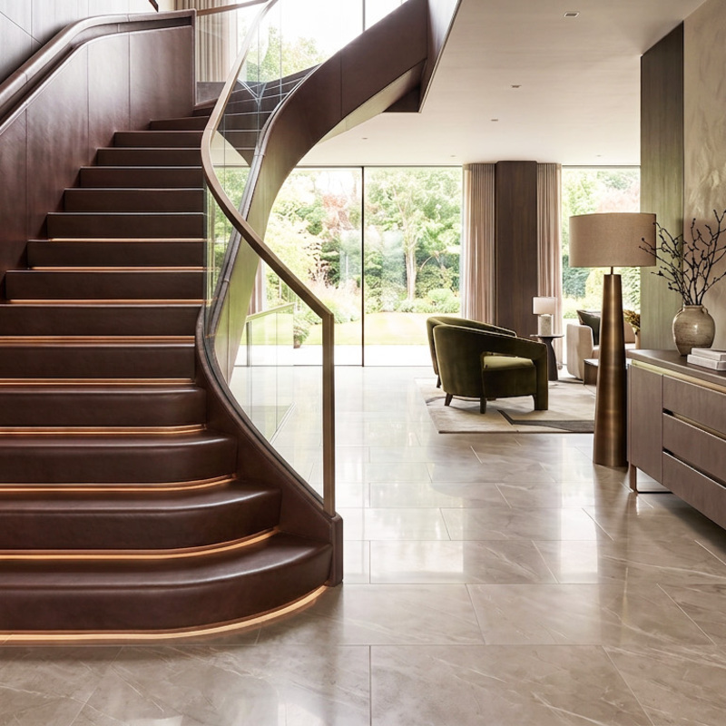 Komplett verkeidete Treppe mit CLAASIC - cogna