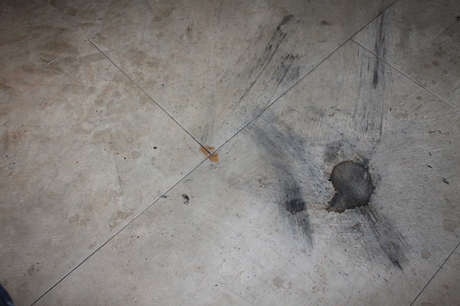 Fotostrecke Reinigung Lederboden 2